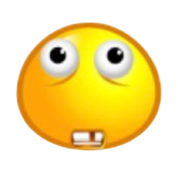 yellow emoji with bucktooth